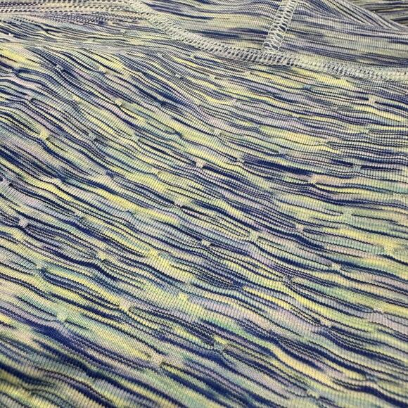 Athleta Space Dye Hooded Pullover Top Womens SZ XS Long Sleeve Stretch Hoodie - Picture 4 of 8